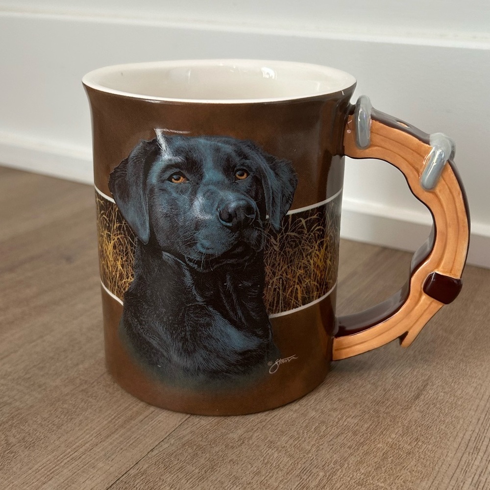 Wild Wings Loyal Companion Black Lab 3D Mug